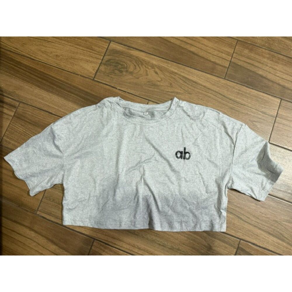 ab yoga crop top size medium lot of 3